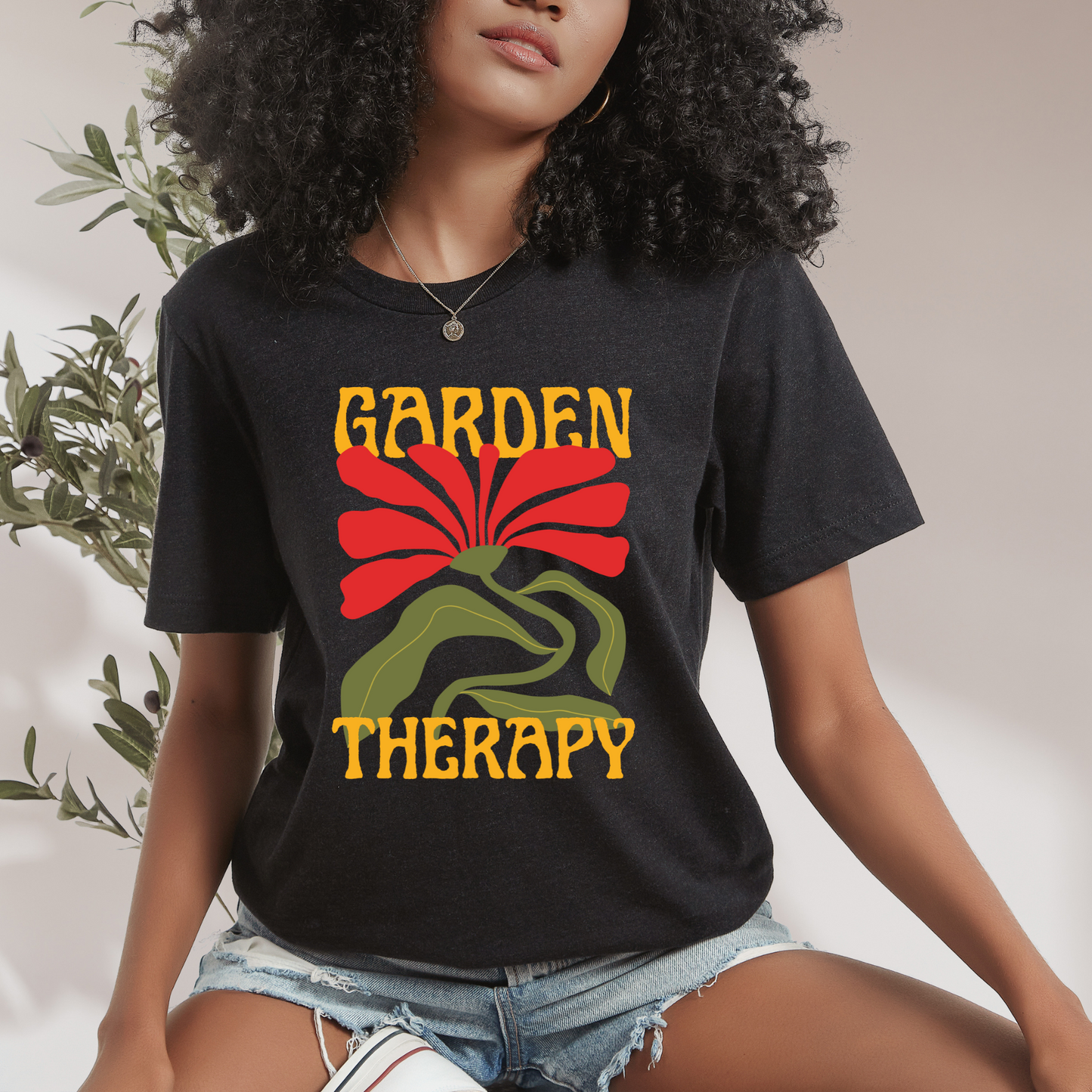 Garden Therapy - Unisex Jersey Tee