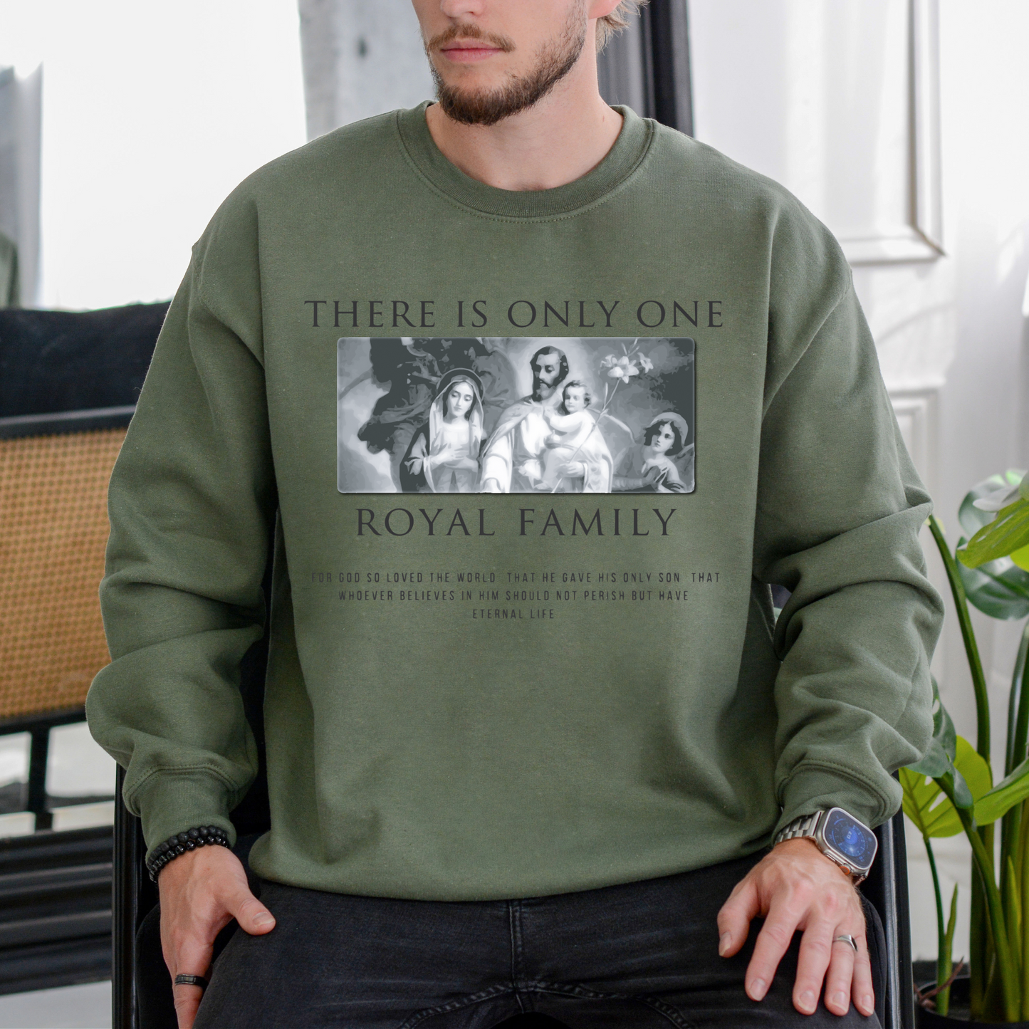 There is Only One Royal Family - Unisex Crewneck Sweatshirt