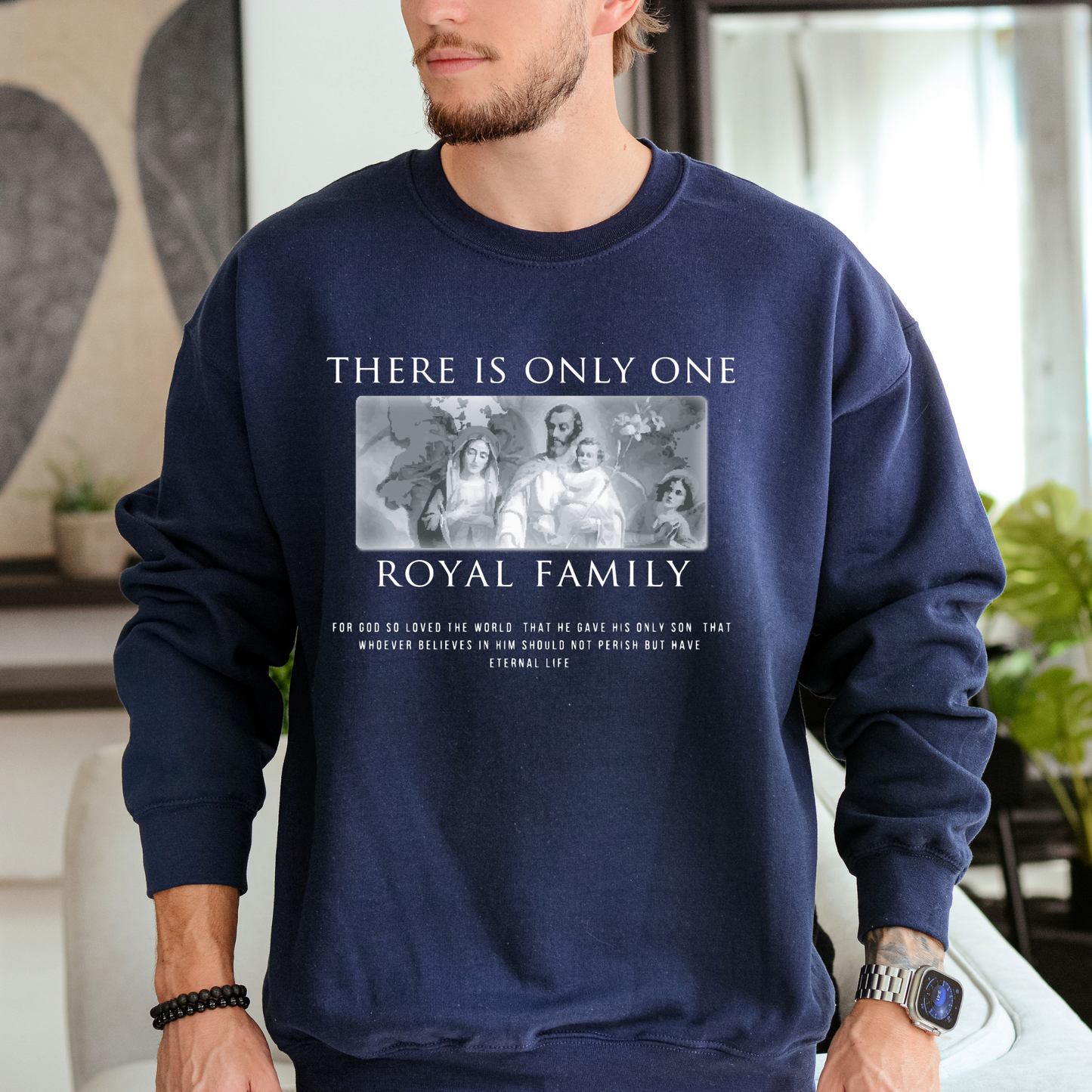 There is Only One Royal Family - Unisex Crewneck Sweatshirt