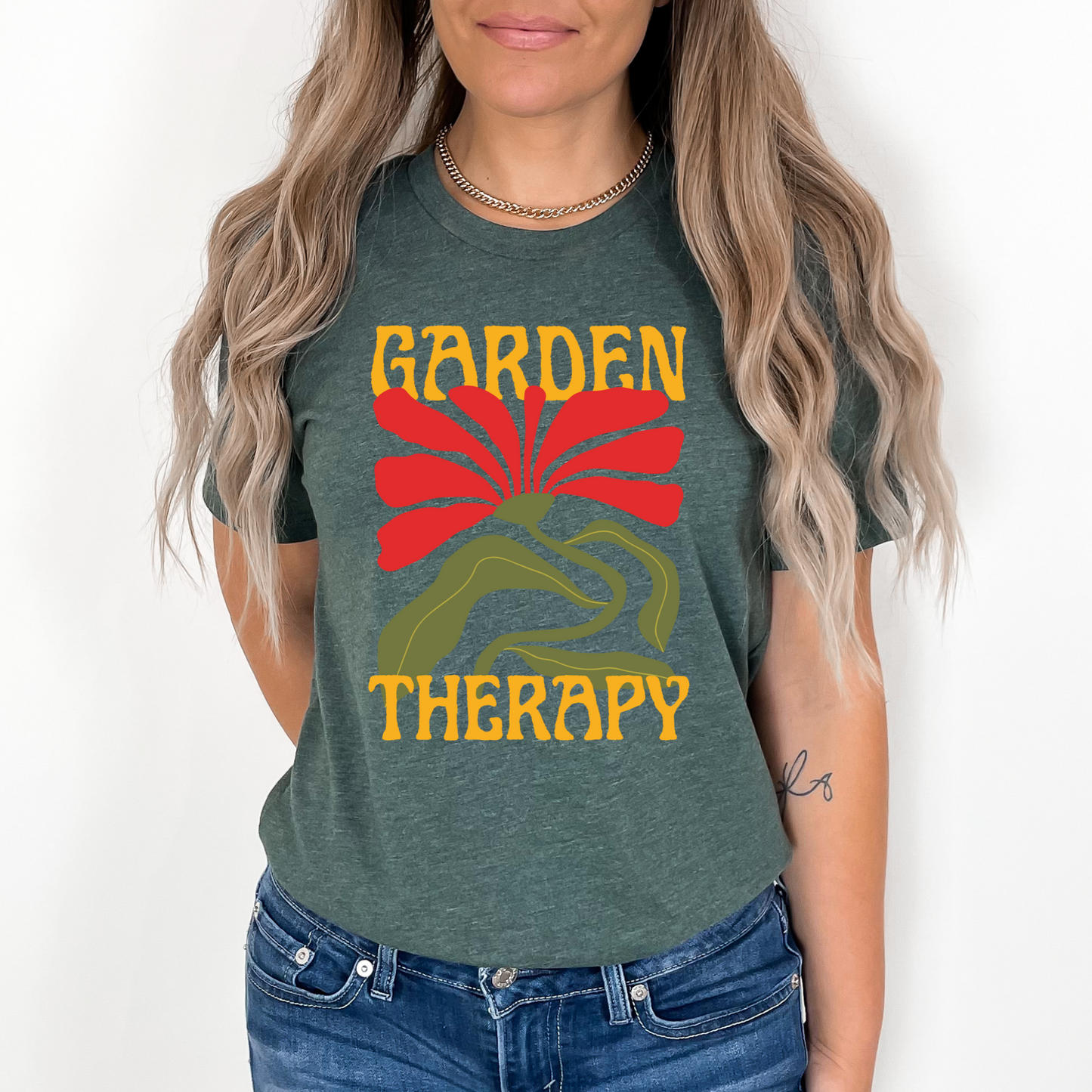 Garden Therapy - Unisex Jersey Tee
