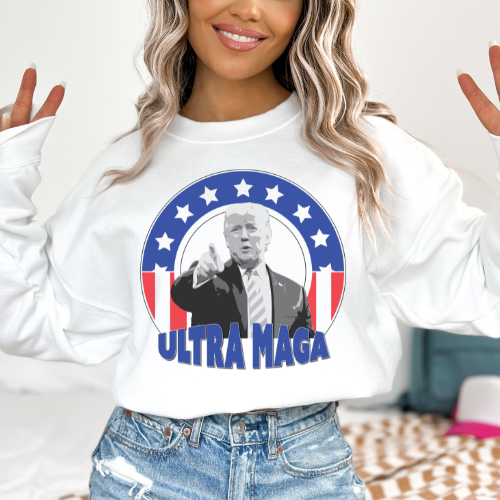 Ultra MAGA - Unisex Crewneck Sweatshirt