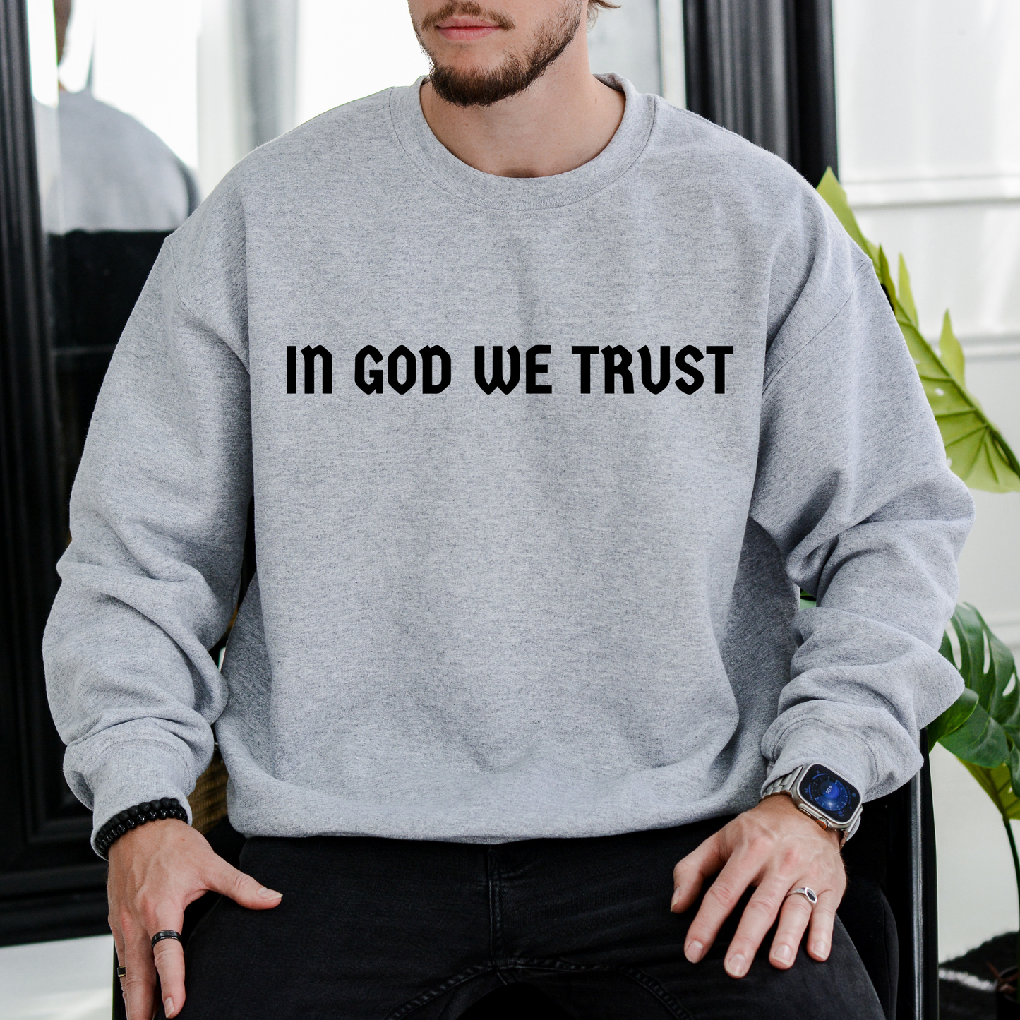 In God We Trust - Unisex Crewneck Sweatshirt