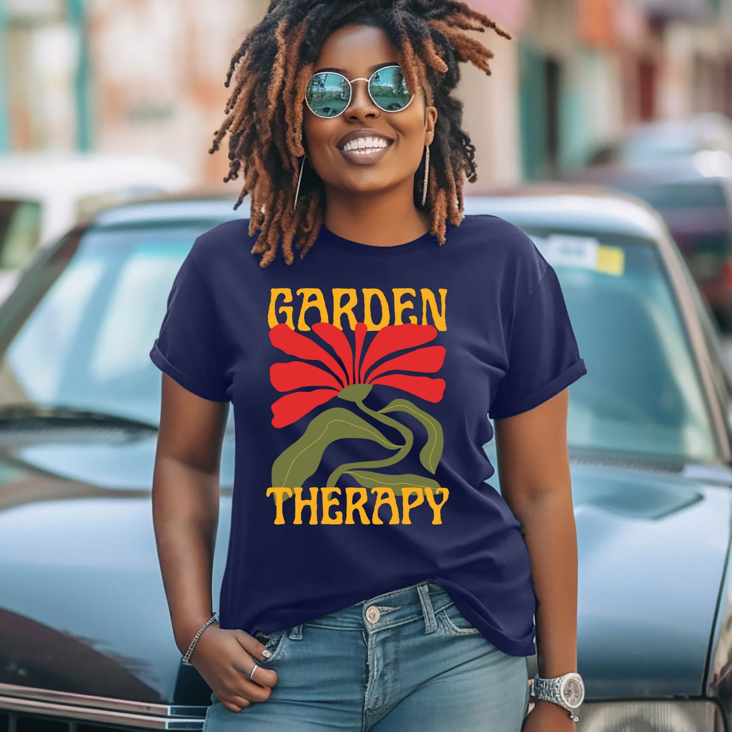Garden Therapy - Unisex Jersey Tee