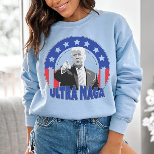 Ultra MAGA - Unisex Crewneck Sweatshirt