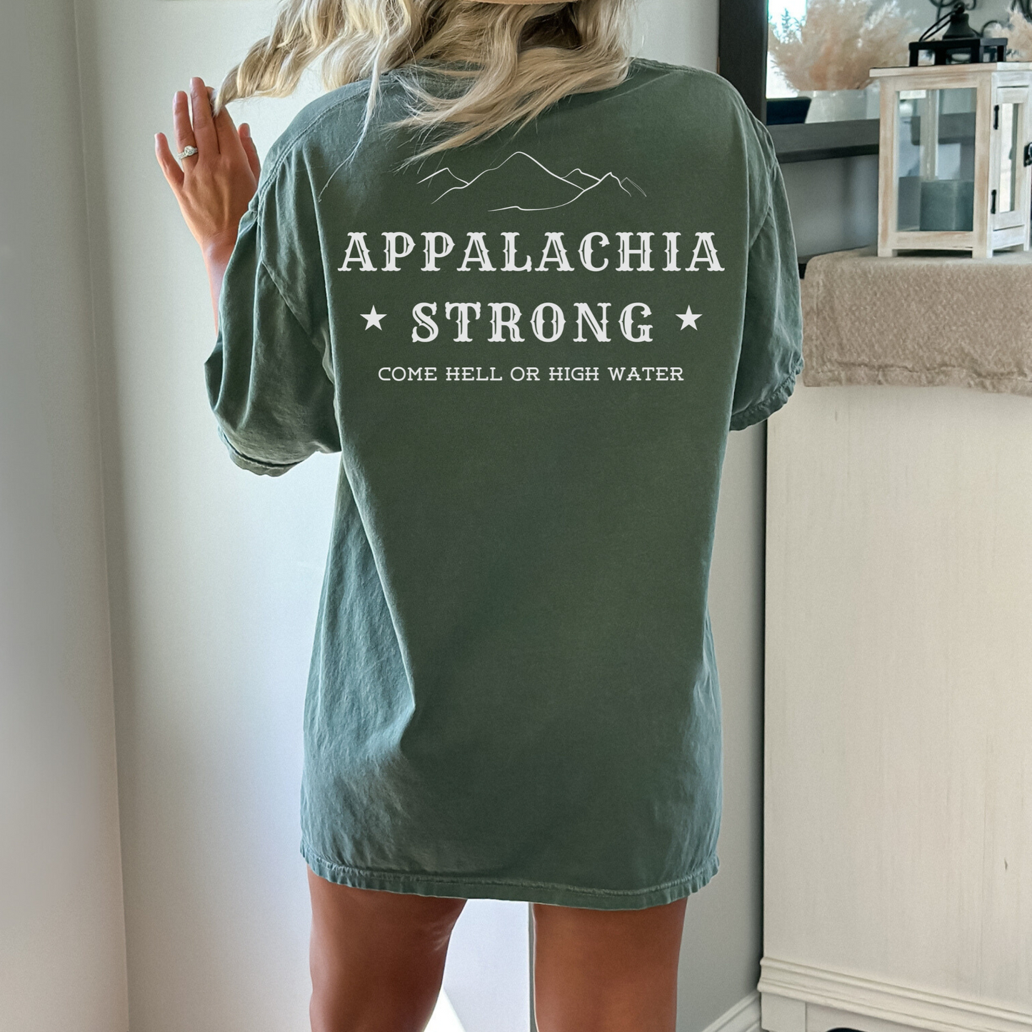 Appalachia Strong - Unisex Garment-Dyed Heavyweight T-Shirt