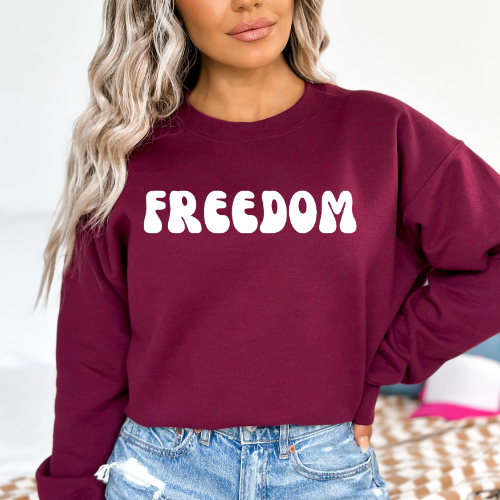 Freedom - Unisex Crewneck Sweatshirt