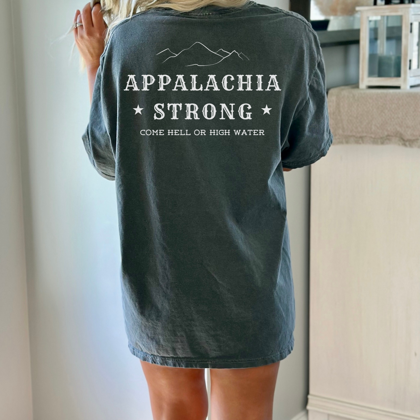 Appalachia Strong - Unisex Garment-Dyed Heavyweight T-Shirt