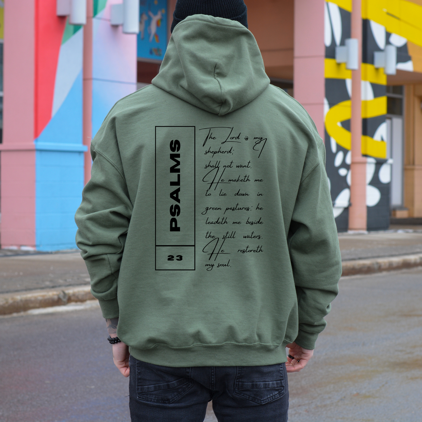 Psalms 23 - Unisex Hoodie