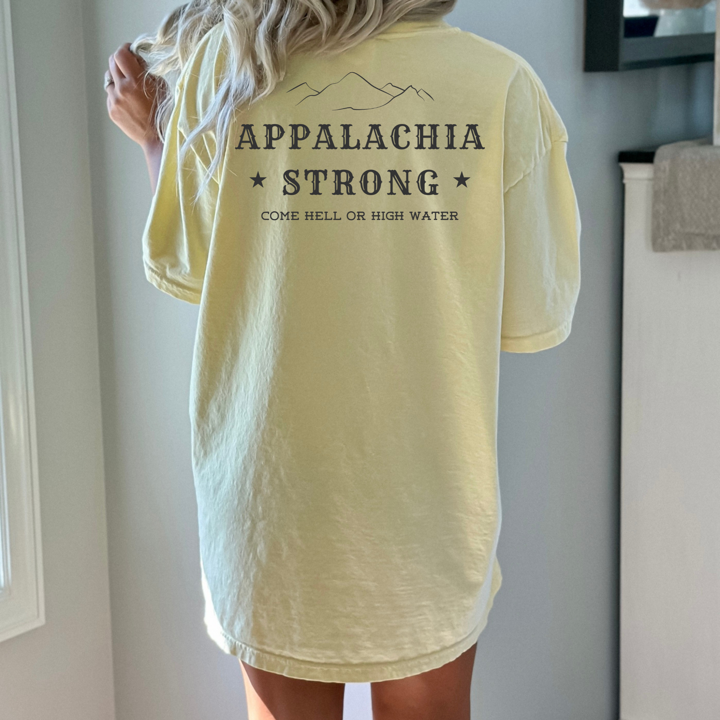 Appalachia Strong - Unisex Garment-Dyed Heavyweight T-Shirt