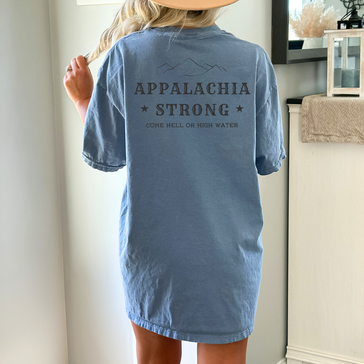 Appalachia Strong - Unisex Garment-Dyed Heavyweight T-Shirt
