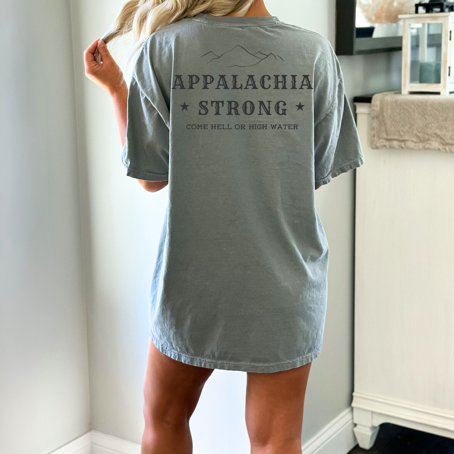 Appalachia Strong - Unisex Garment-Dyed Heavyweight T-Shirt