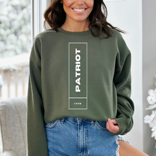 Patriot 1776 - Unisex Crewneck Sweatshirt