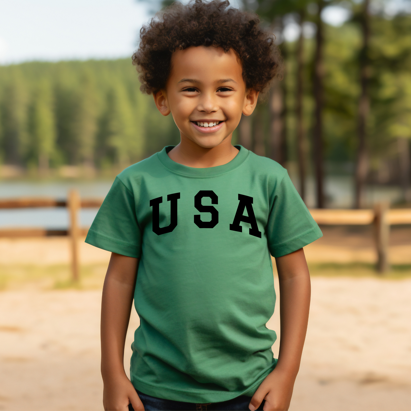 USA - Youth Short Sleeve T-Shirt