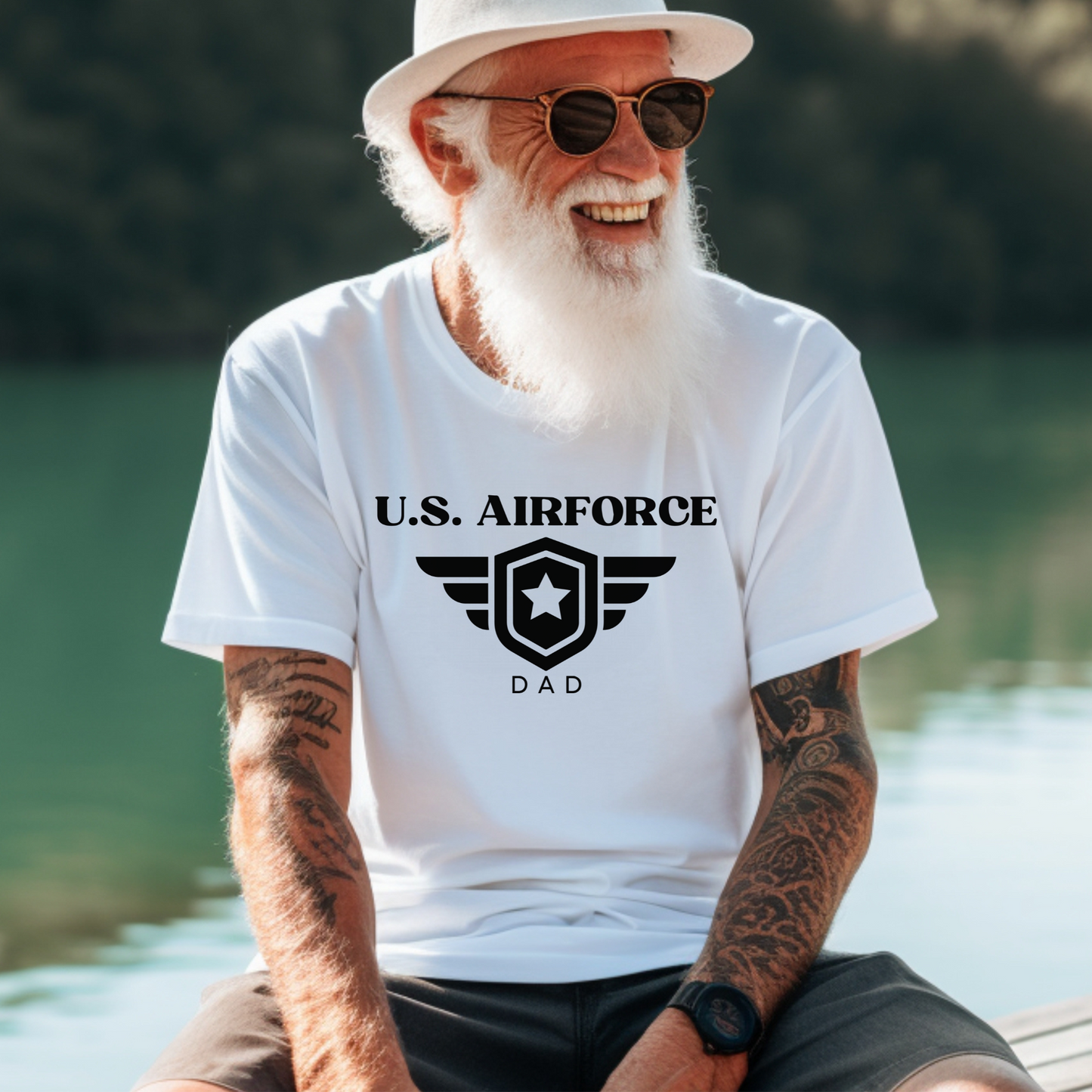 U.S. Airforce Dad - Unisex Jersey Tee