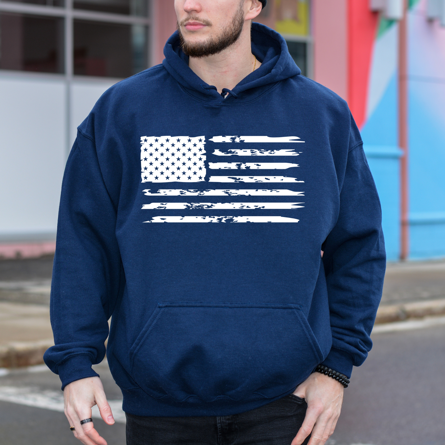 American Flag - Unisex Hoodie