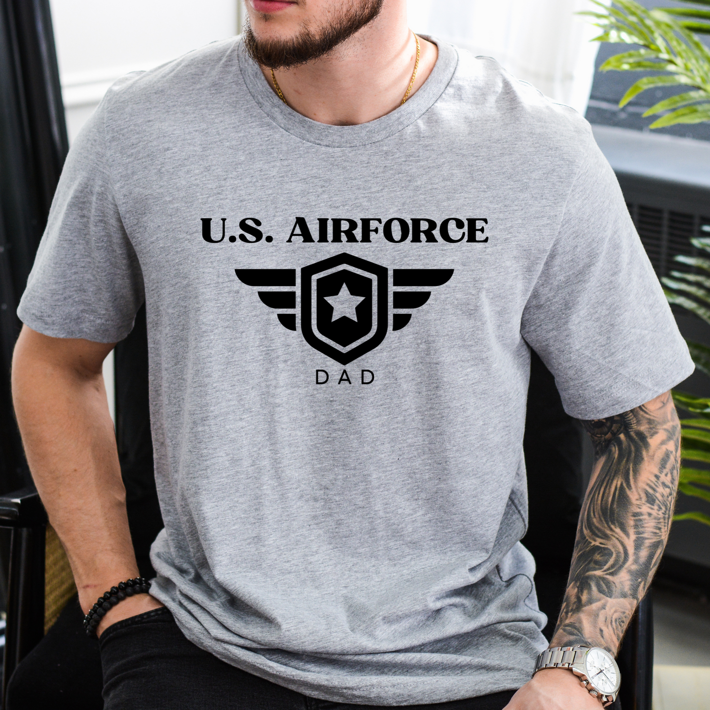U.S. Airforce Dad - Unisex Jersey Tee