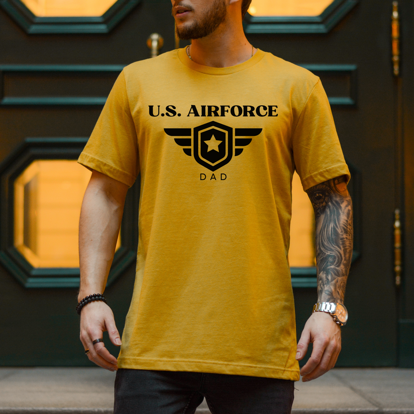 U.S. Airforce Dad - Unisex Jersey Tee