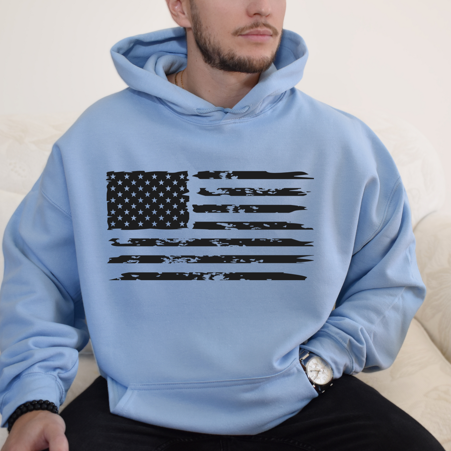 American Flag - Unisex Hoodie