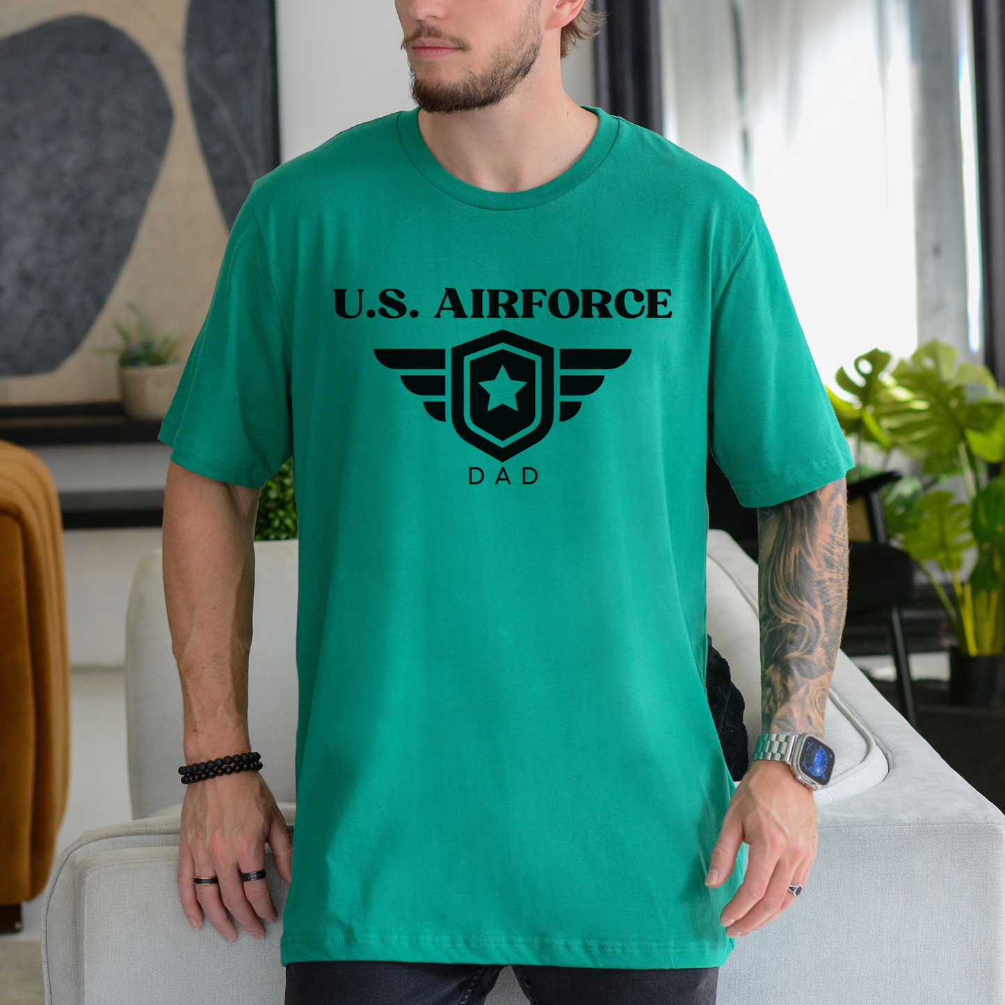 U.S. Airforce Dad - Unisex Jersey Tee