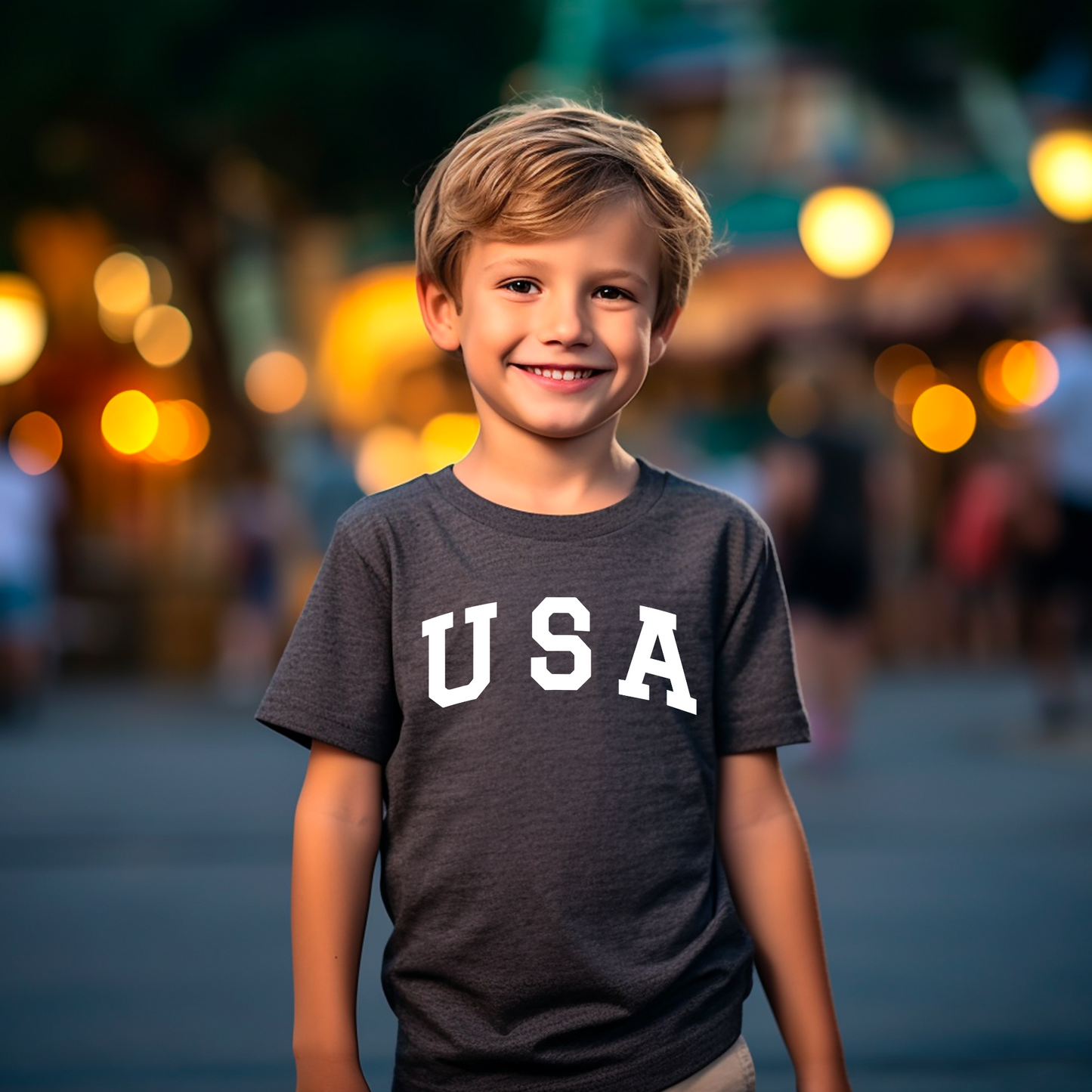 USA - Youth Short Sleeve T-Shirt