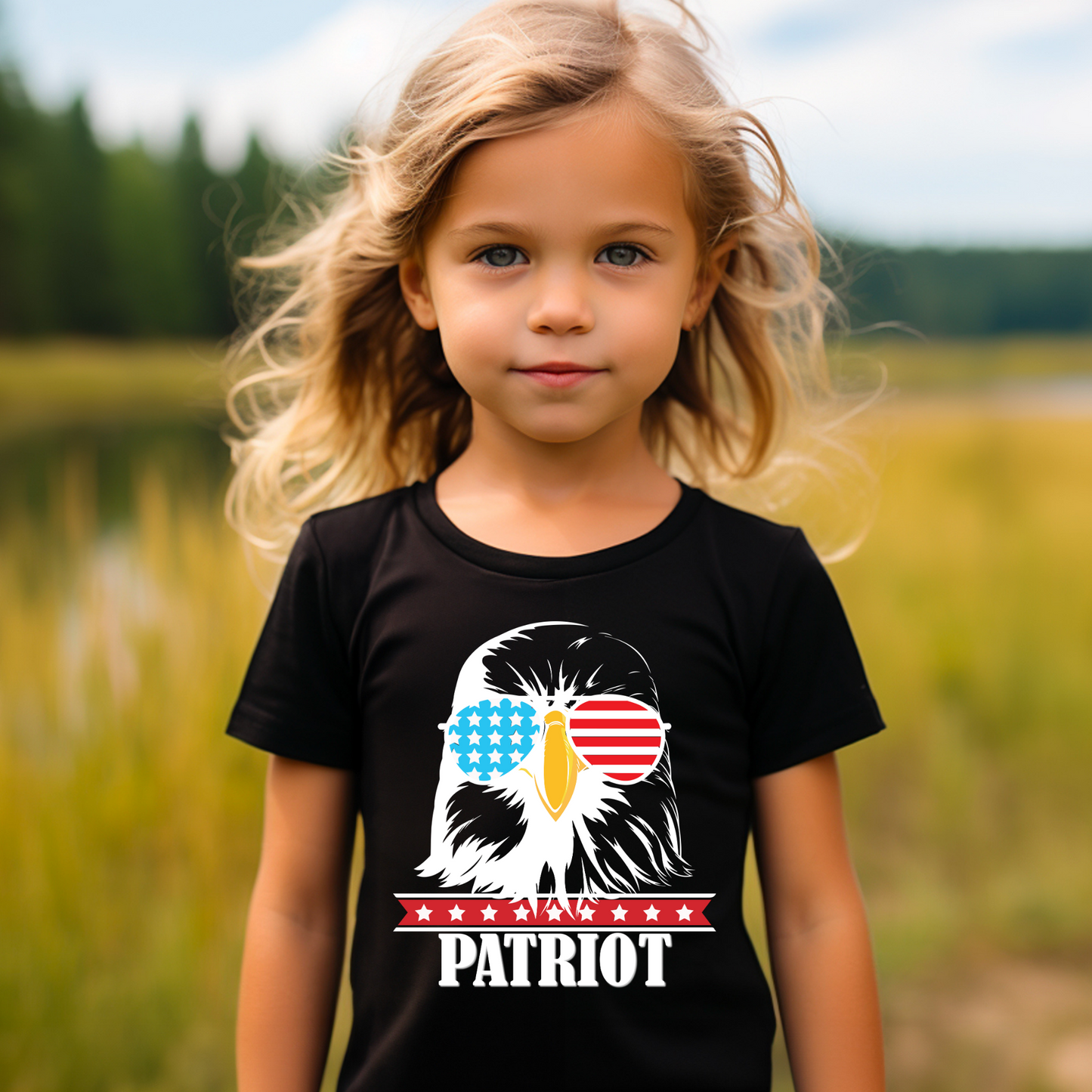 Patriot Eagle - Youth Short Sleeve T-Shirt