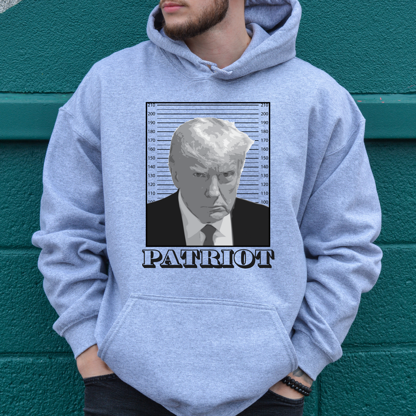 Trump Mugshot Patriot - Unisex Hoodie