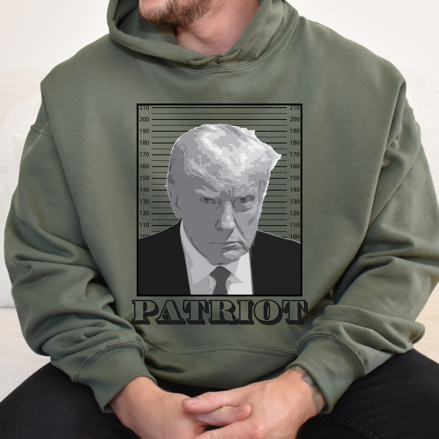 Trump Mugshot Patriot - Unisex Hoodie