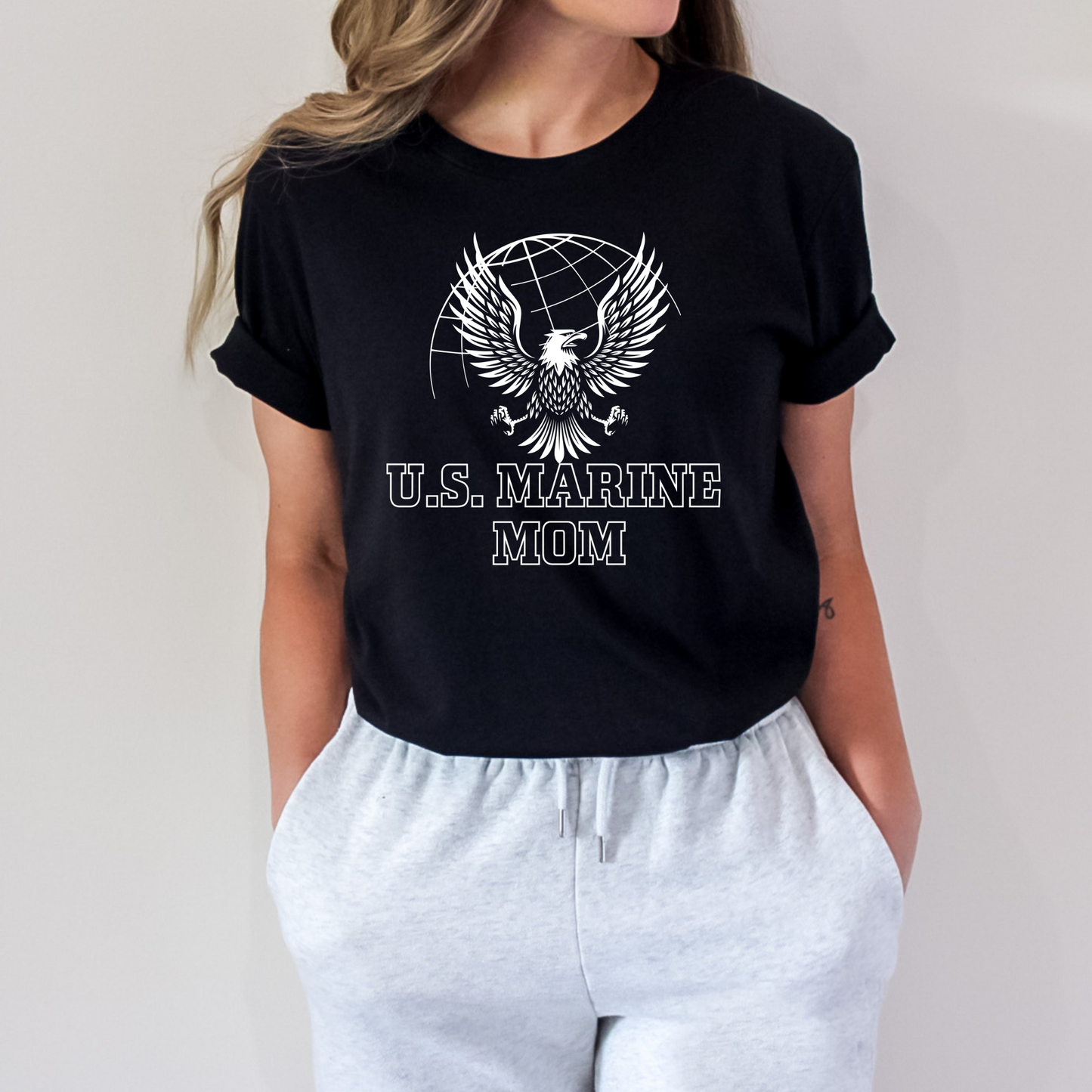 U.S. Marine Mom - Unisex Jersey Tee