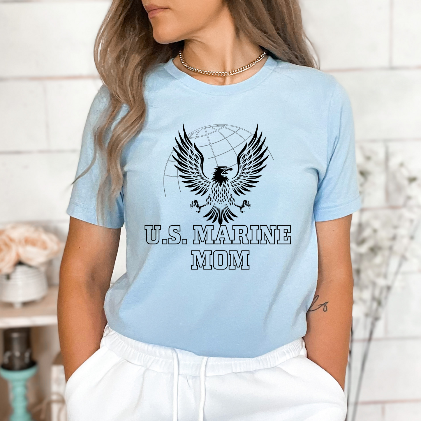 U.S. Marine Mom - Unisex Jersey Tee