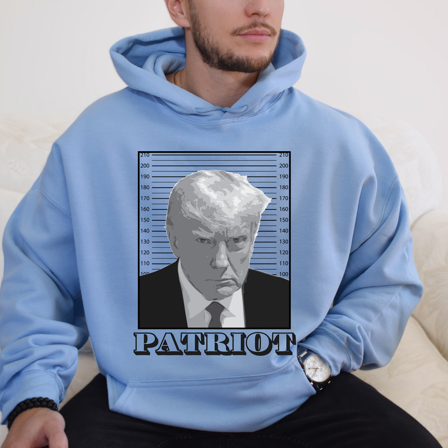 Trump Mugshot Patriot - Unisex Hoodie