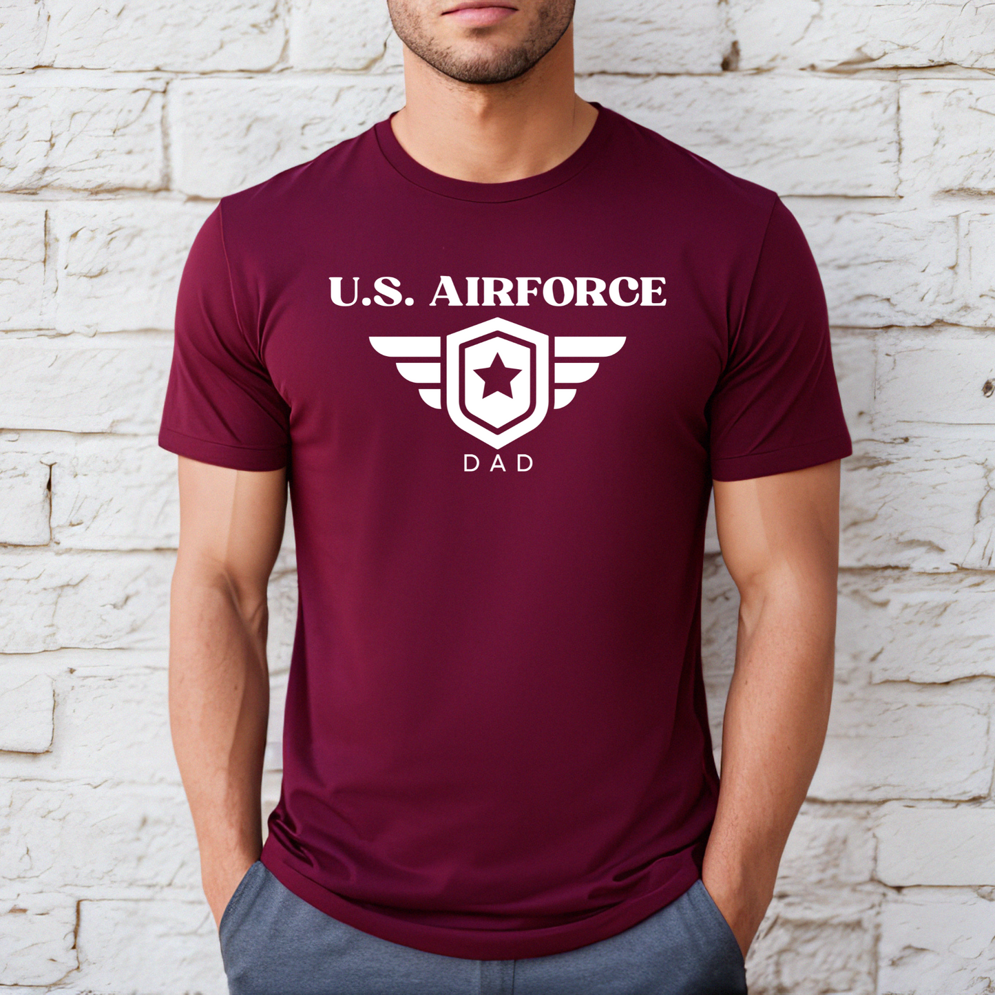 U.S. Airforce Dad - Unisex Jersey Tee