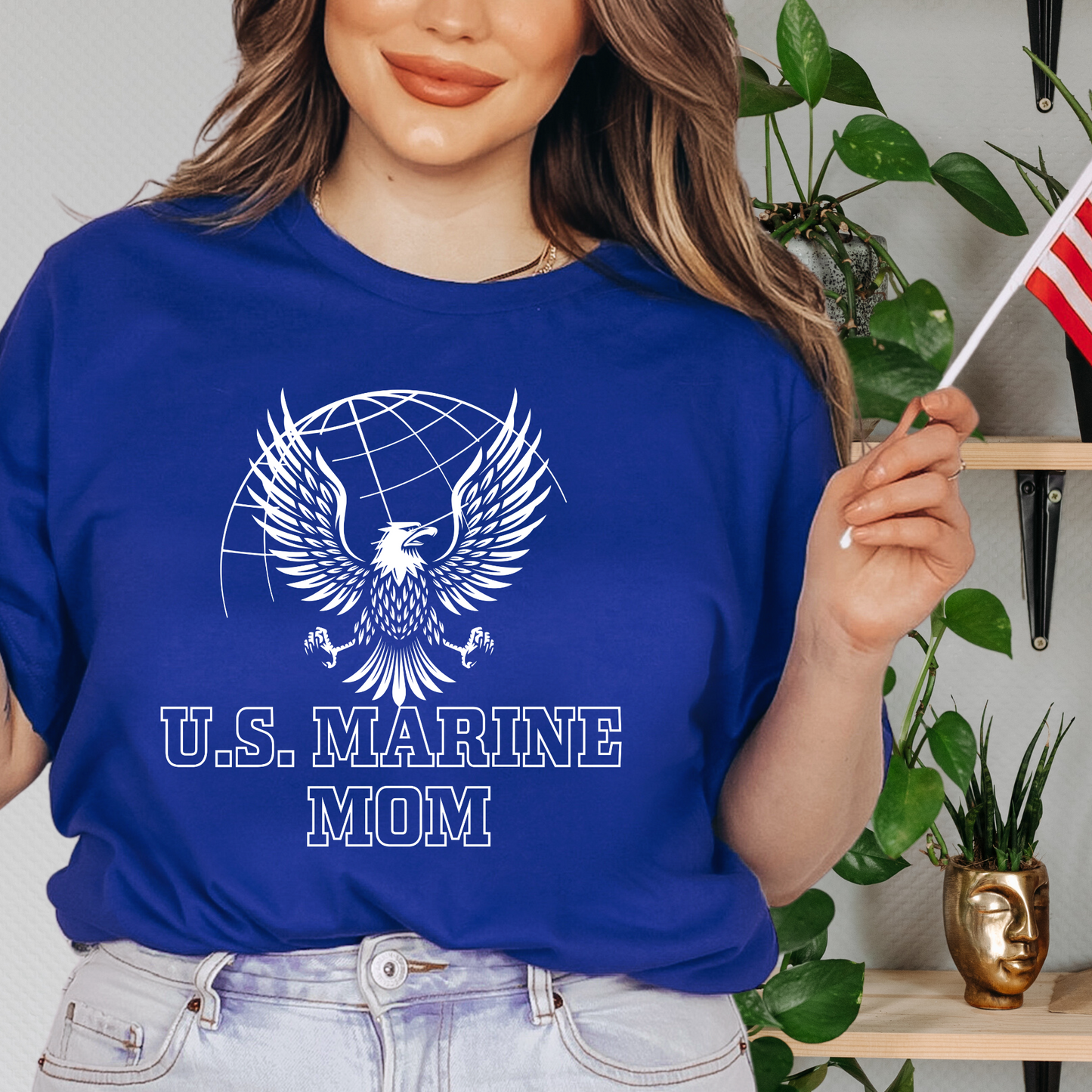 U.S. Marine Mom - Unisex Jersey Tee