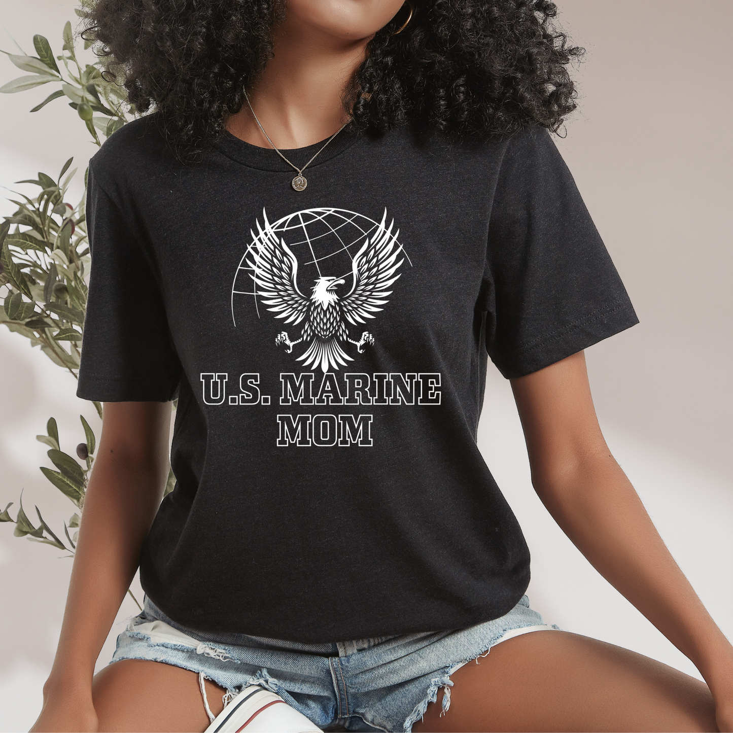 U.S. Marine Mom - Unisex Jersey Tee