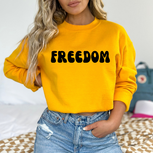 Freedom - Unisex Crewneck Sweatshirt