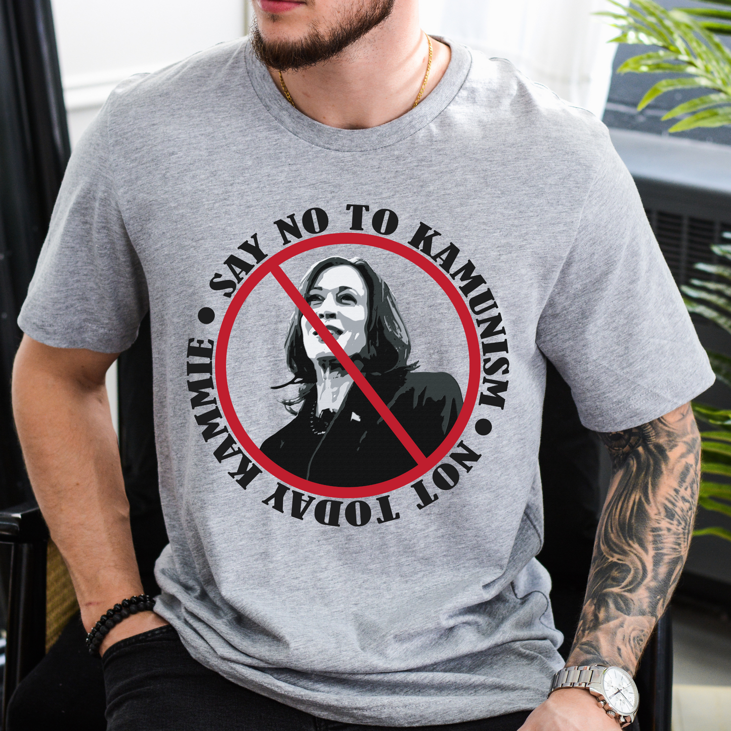 Say No to Kamunism - Unisex Jersey Tee