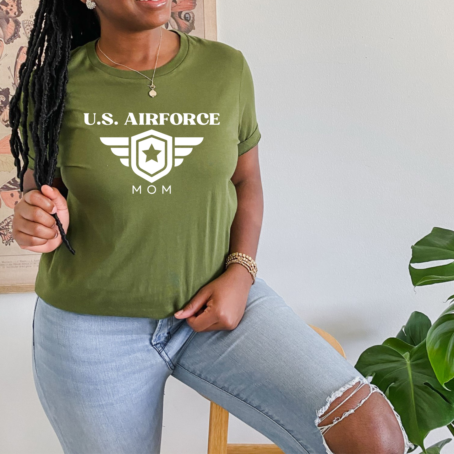 U.S Airforce Mom - Unisex Jersey Tee