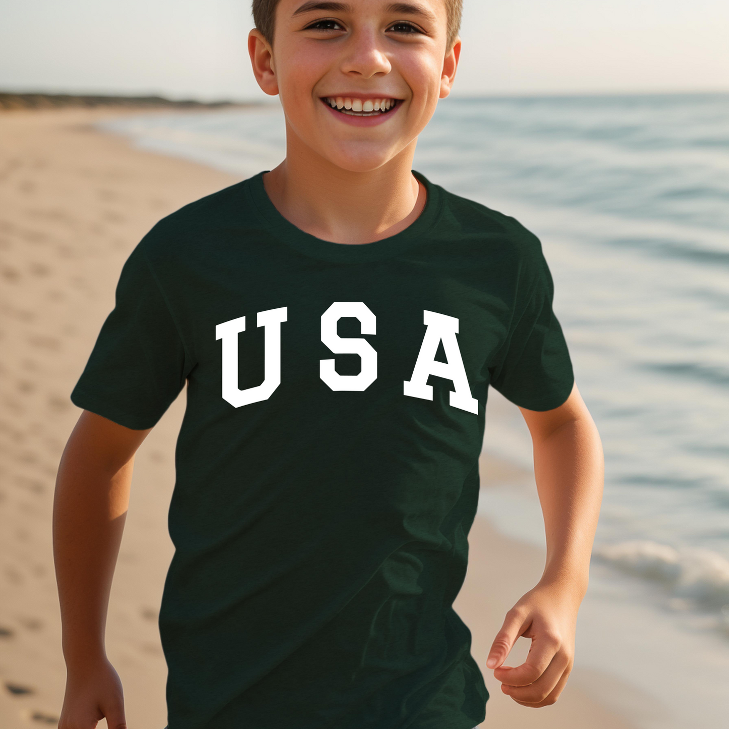 USA - Youth Short Sleeve T-Shirt