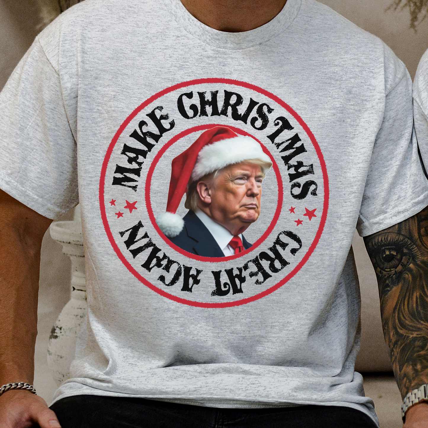 Make Christmas Great Again - Classic Heavyweight T-Shirt