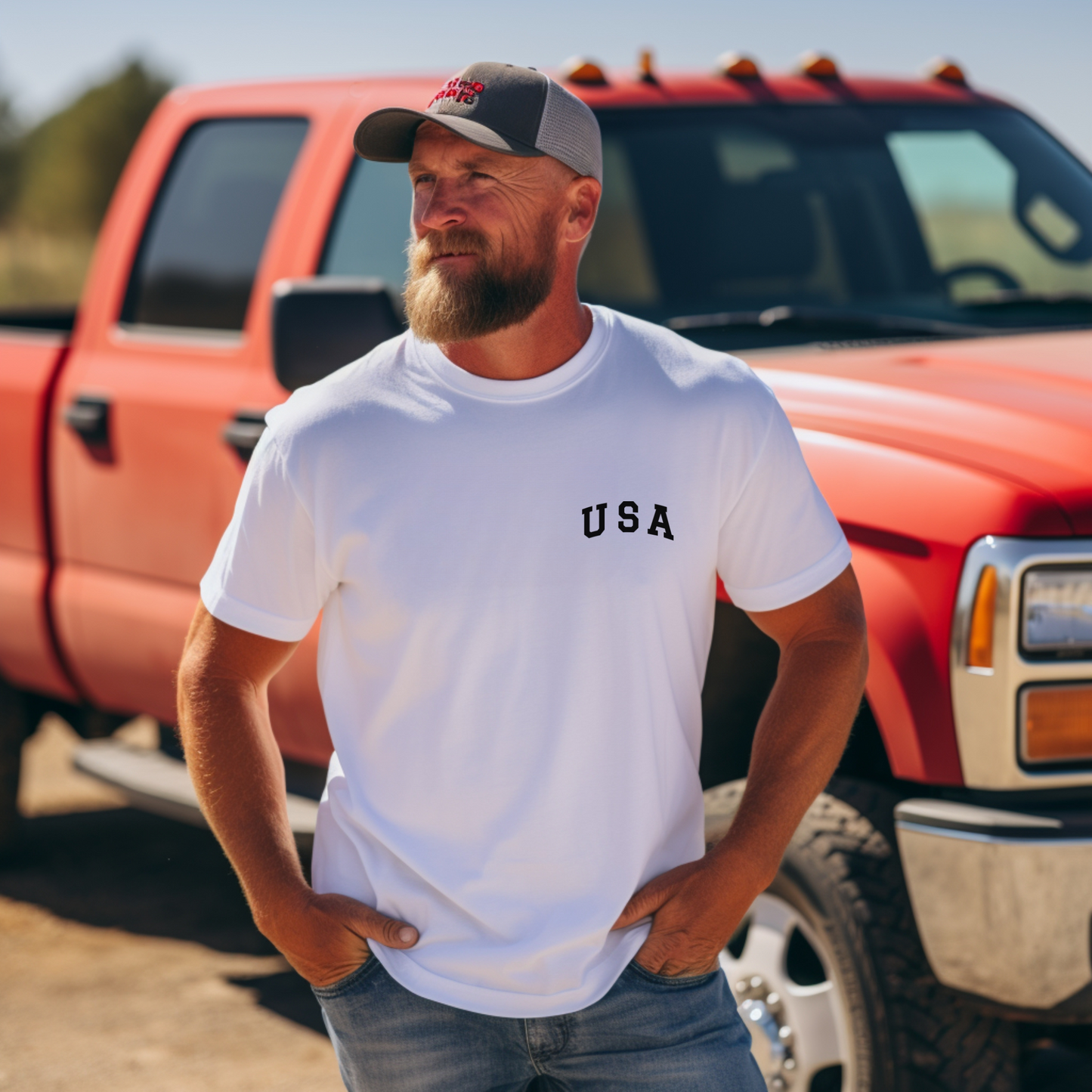USA - Unisex Jersey Tee