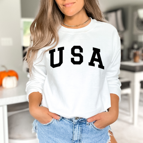 USA - Unisex Crewneck Sweatshirt