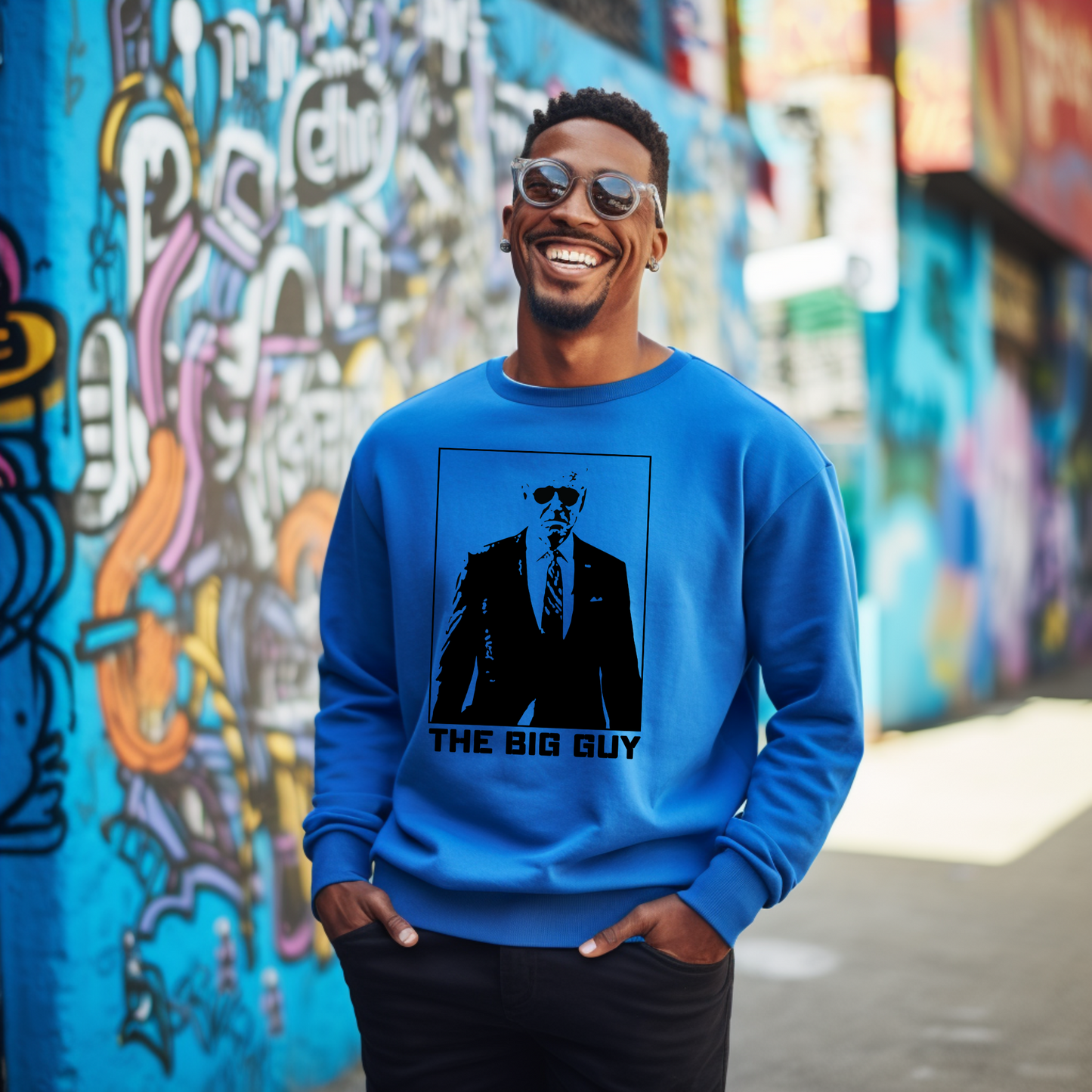 The Big Guy - Unisex Crewneck Sweatshirt