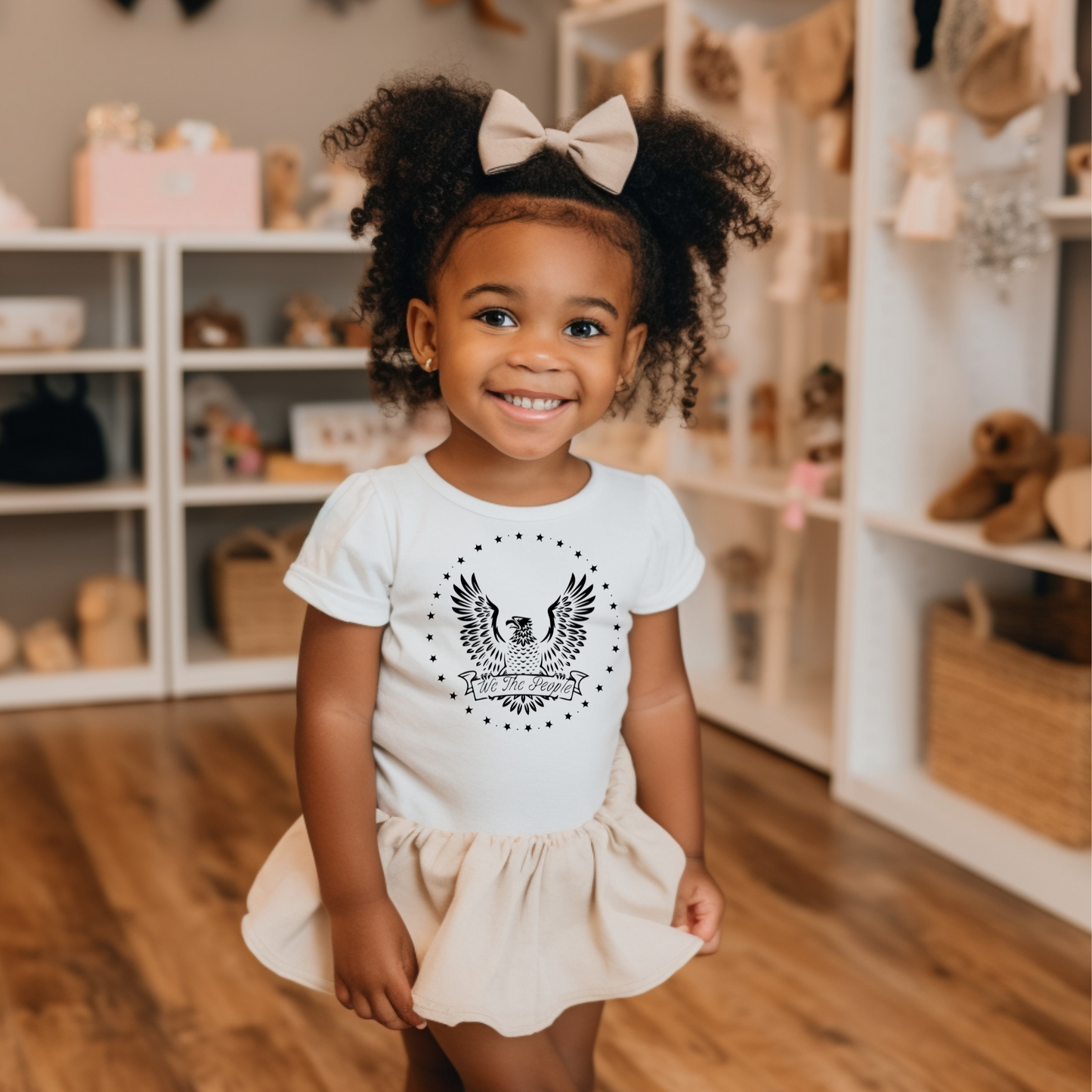 We The People Stars - Toddler Jersey Tee