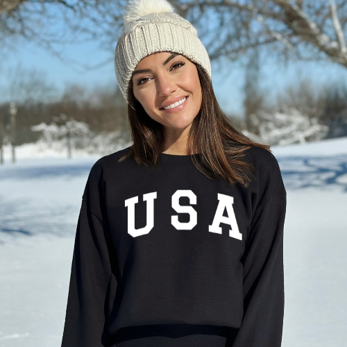 USA - Unisex Crewneck Sweatshirt