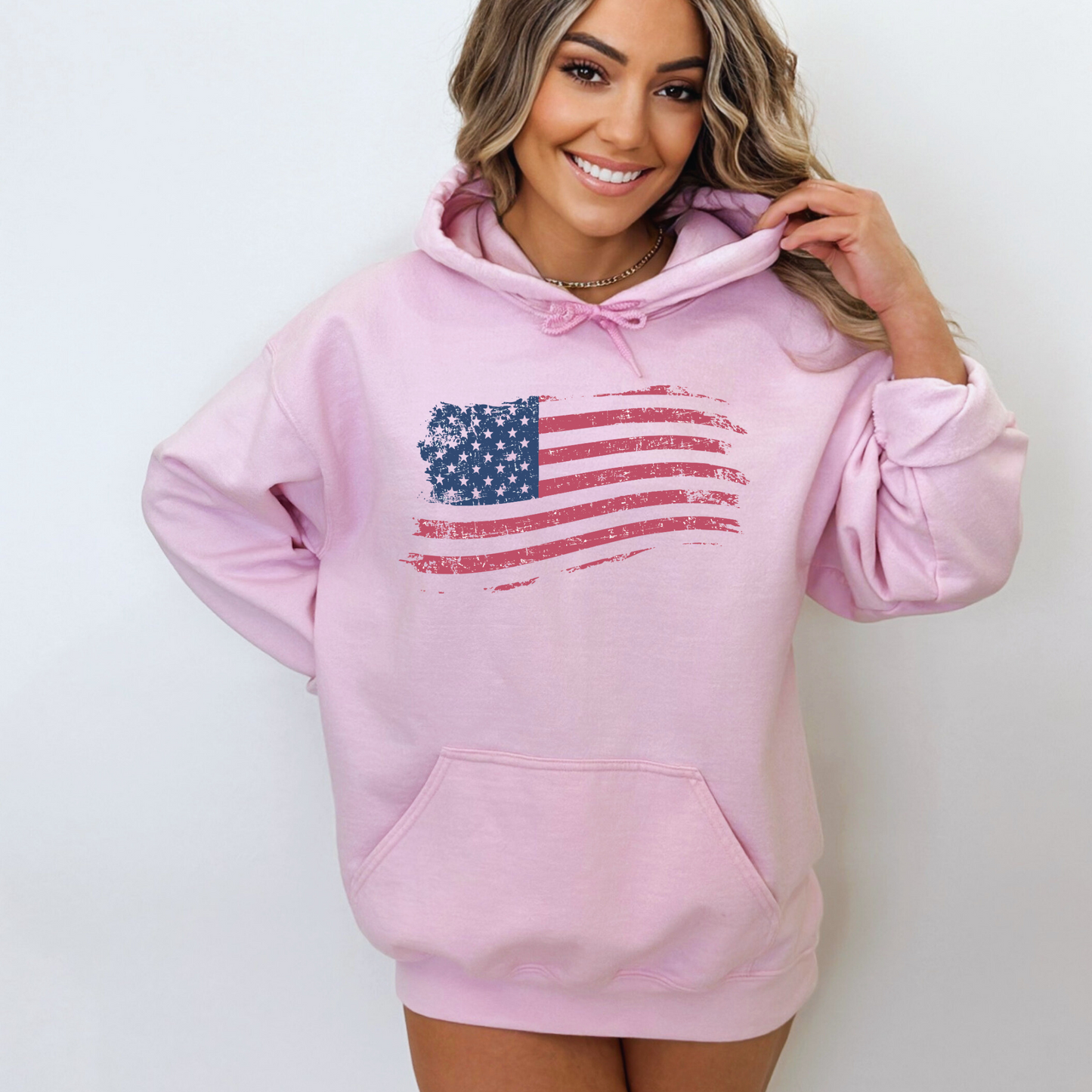 American Flag - Unisex Hoodie