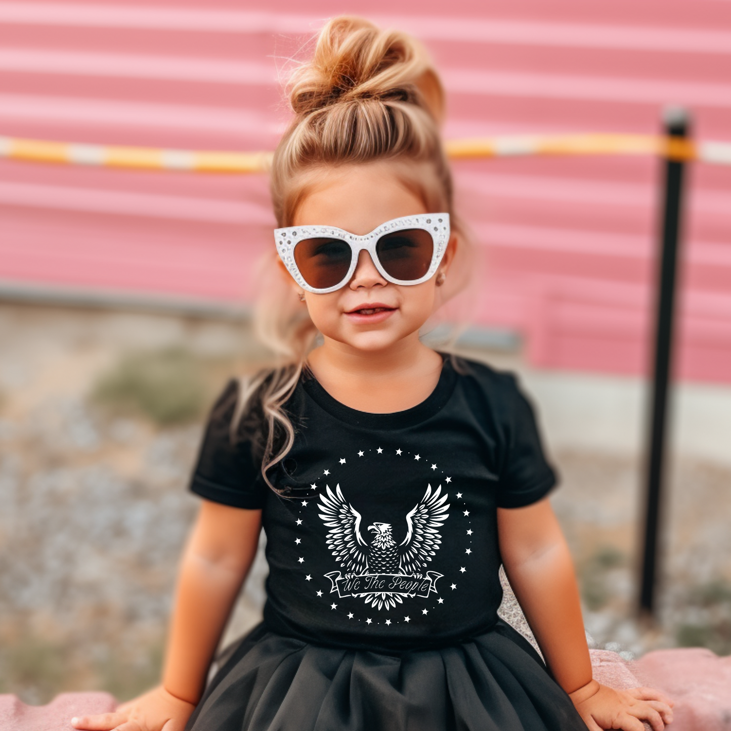 We The People Stars - Toddler Jersey Tee