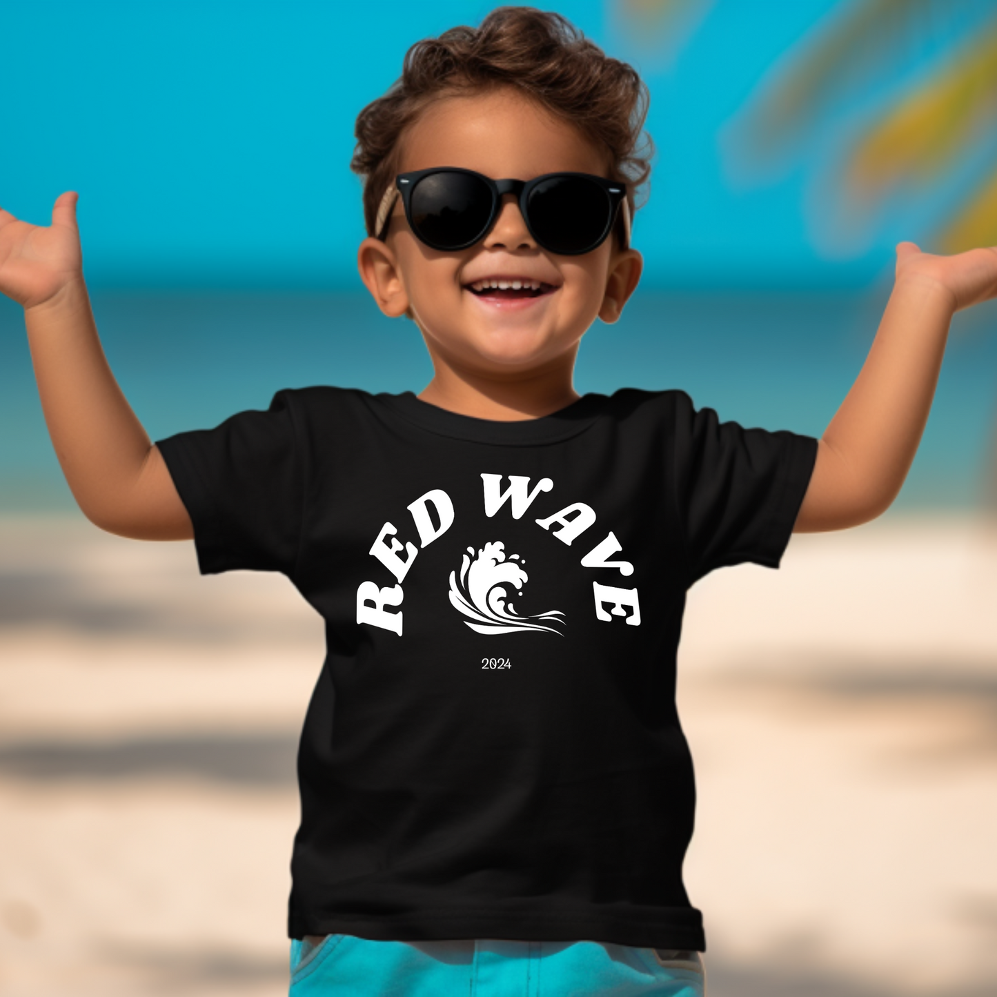 Red Wave 2024 - Toddler Jersey Tee