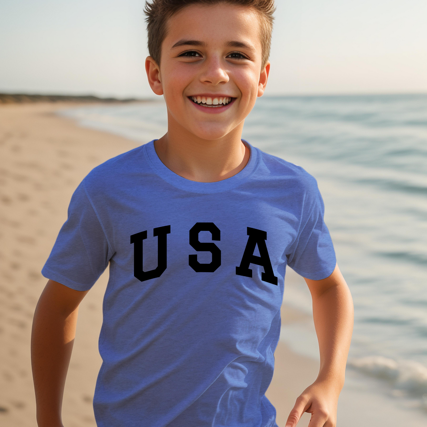 USA - Youth Short Sleeve T-Shirt