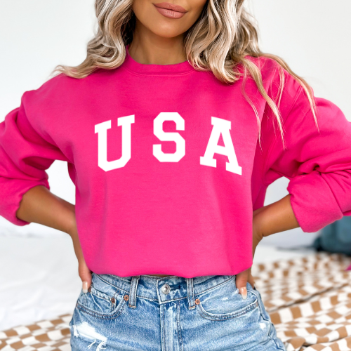 USA - Unisex Crewneck Sweatshirt
