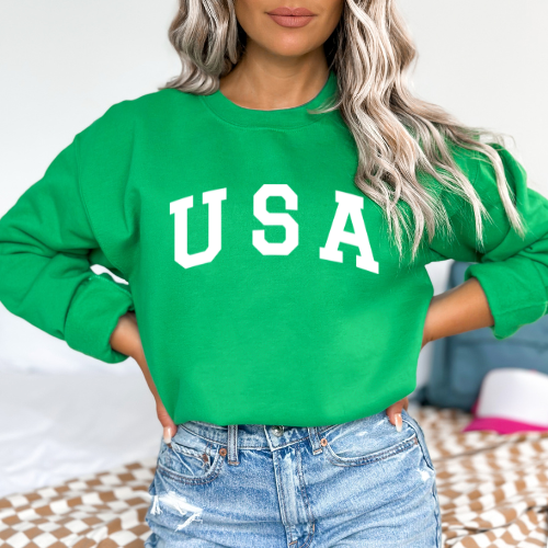 USA - Unisex Crewneck Sweatshirt