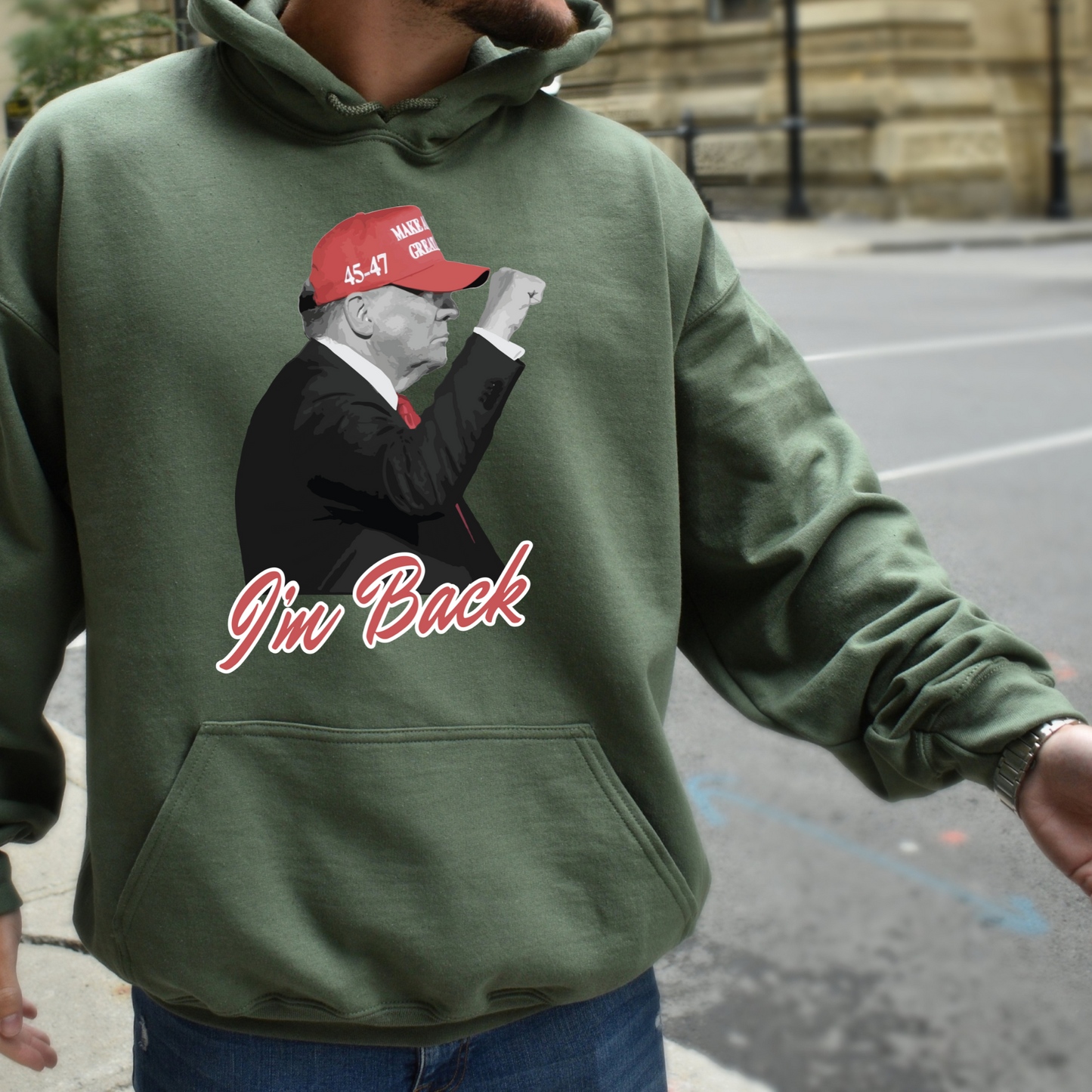 Trump "I'm Back" - Unisex Hoodie